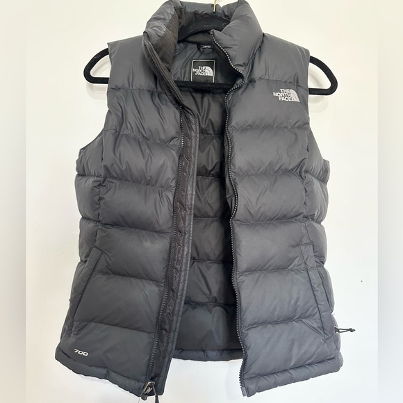 Vintage THE NORTH FACE Nuptse Puffer Vest 700 Fill Goose Down Puffy Sz XS - Picture 1 of 3